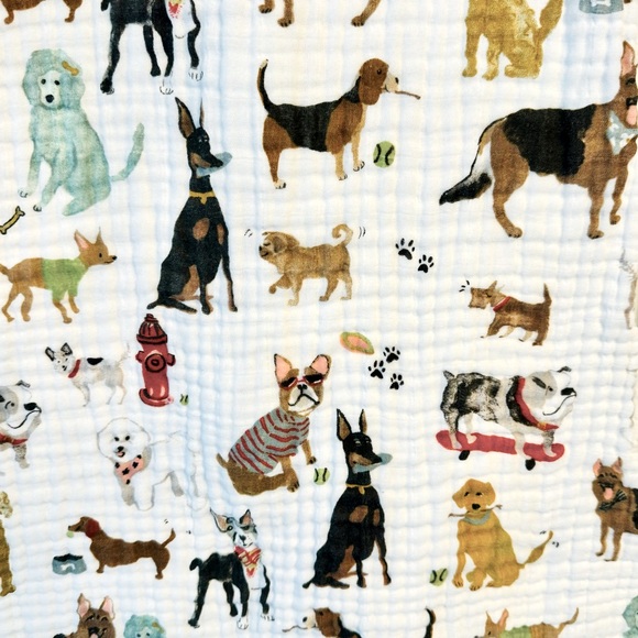 Little Unicorn Cotton Muslin Sleep Bag - Woof - EUC - Size Small - Picture 6 of 8